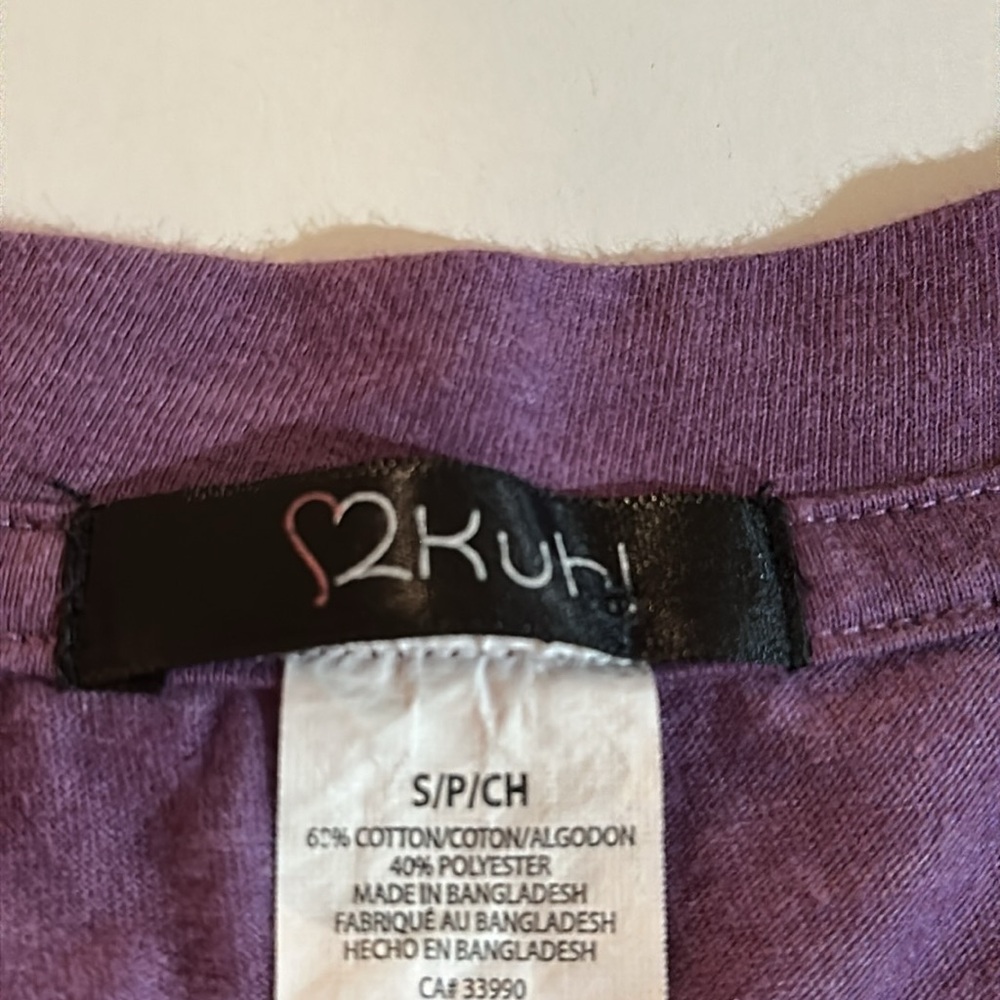 2kuhl Purple Graphic Tee - Picture 7 of 7